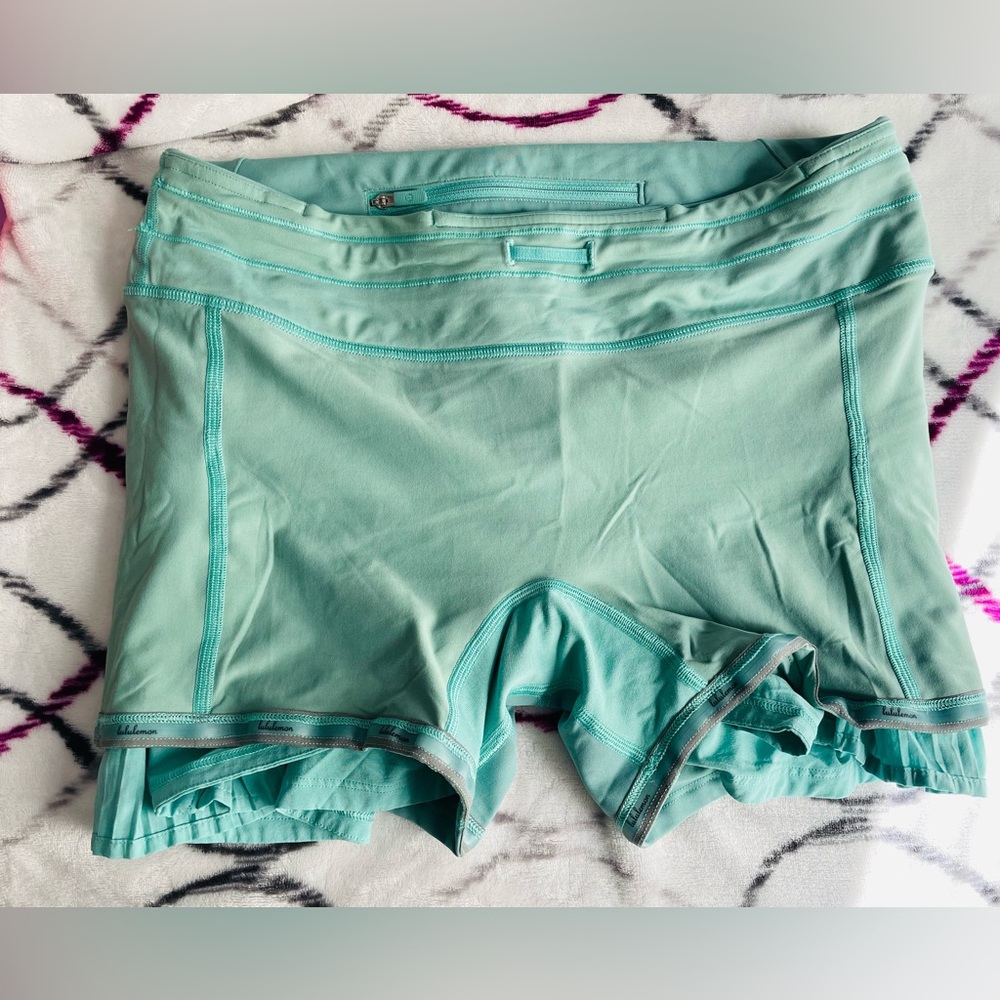 lululemon athletica Women's Athletic Shorts - Aqua - Picture 9 of 9